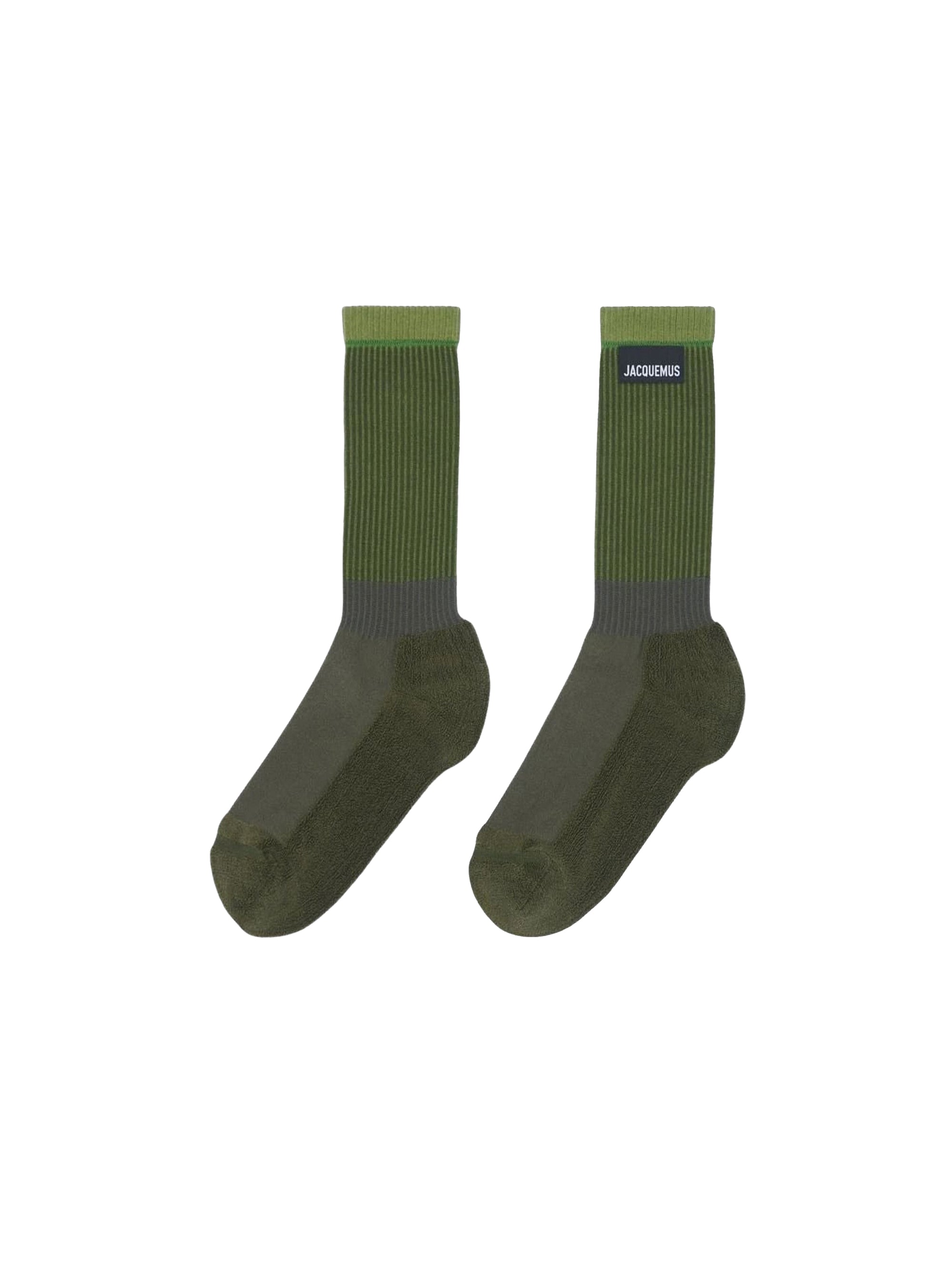 Chaussettes À L'envers - Green