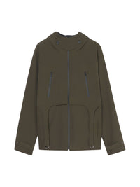 190€ / 1 sold //1 QTY / ST100%   Blouson Draio à capuche - Dark Khaki