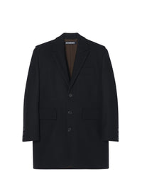 Manteau Valdu boutonné - Black