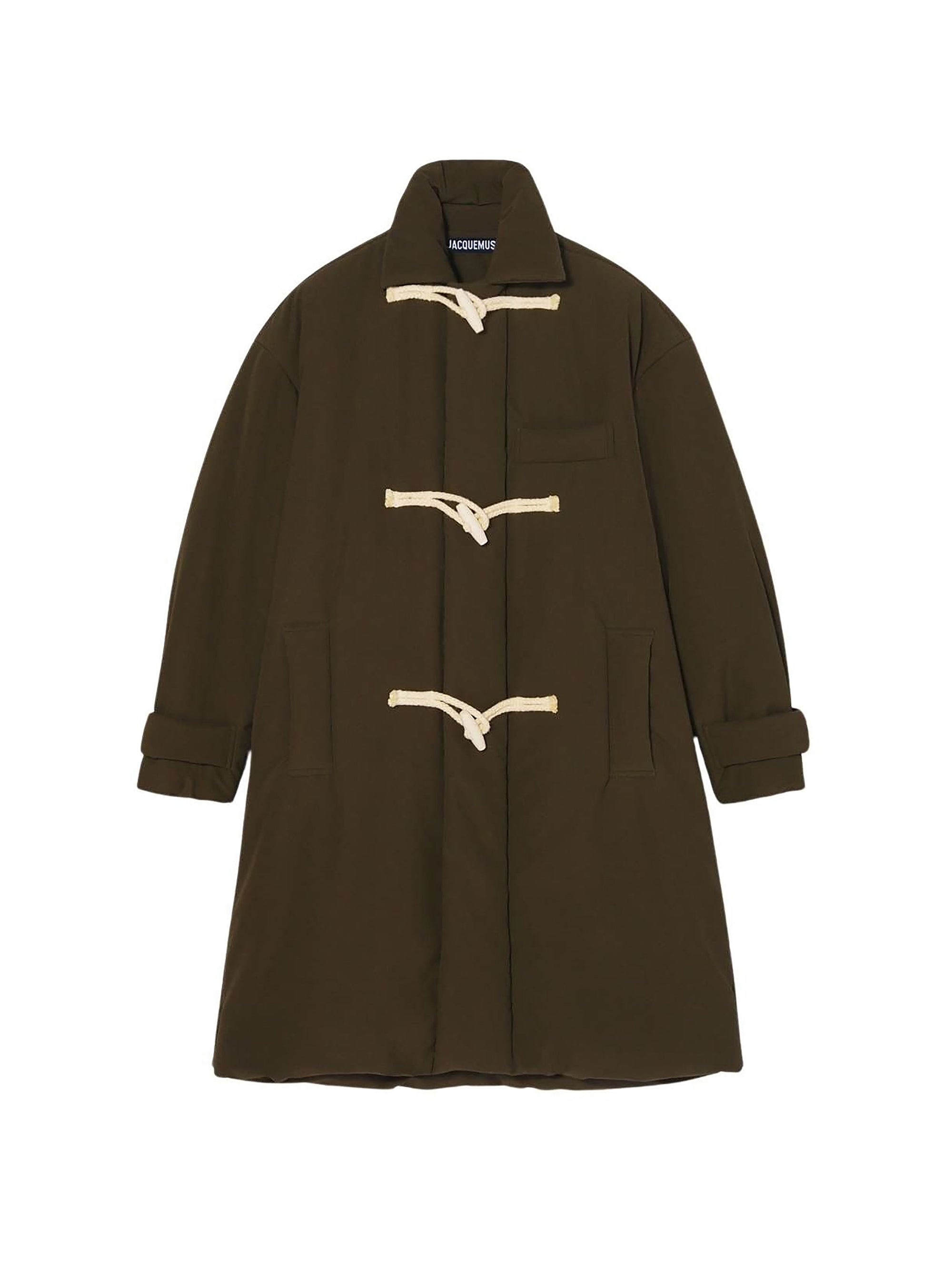 Manteau à patte de boutonnage - Dark Khaki