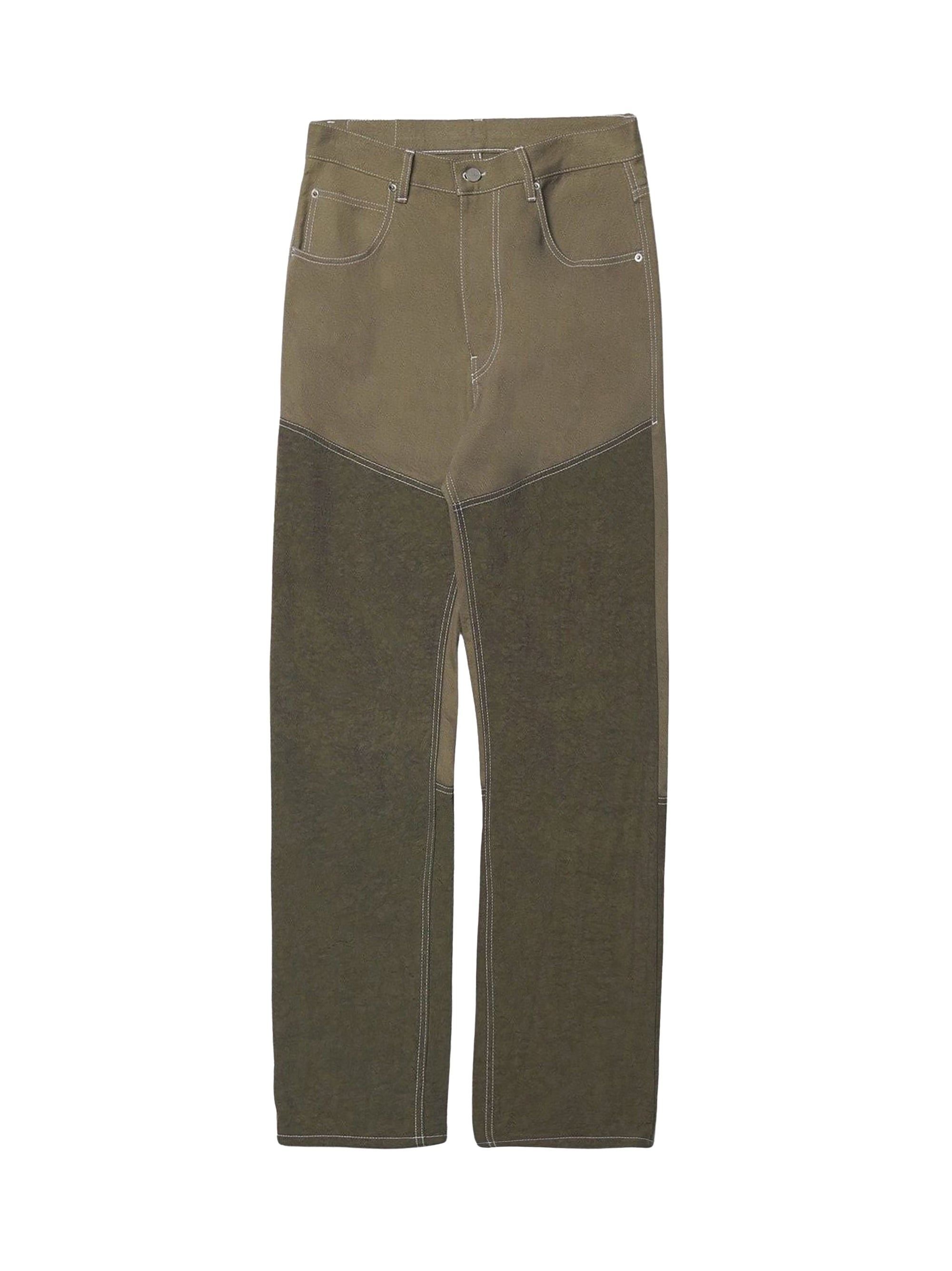 Pantalon De-Nimes Meunier en denim - Khaki