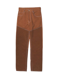 Pantalon De-Nimes Meunier en denim - Brown
