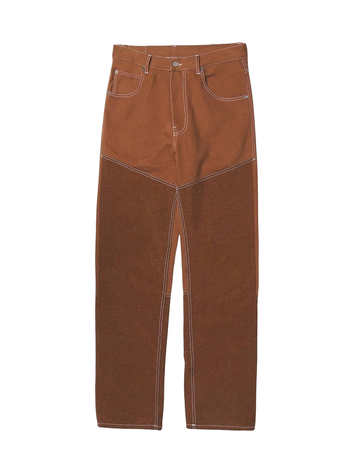 Pantalon De-Nimes Meunier en denim - Brown