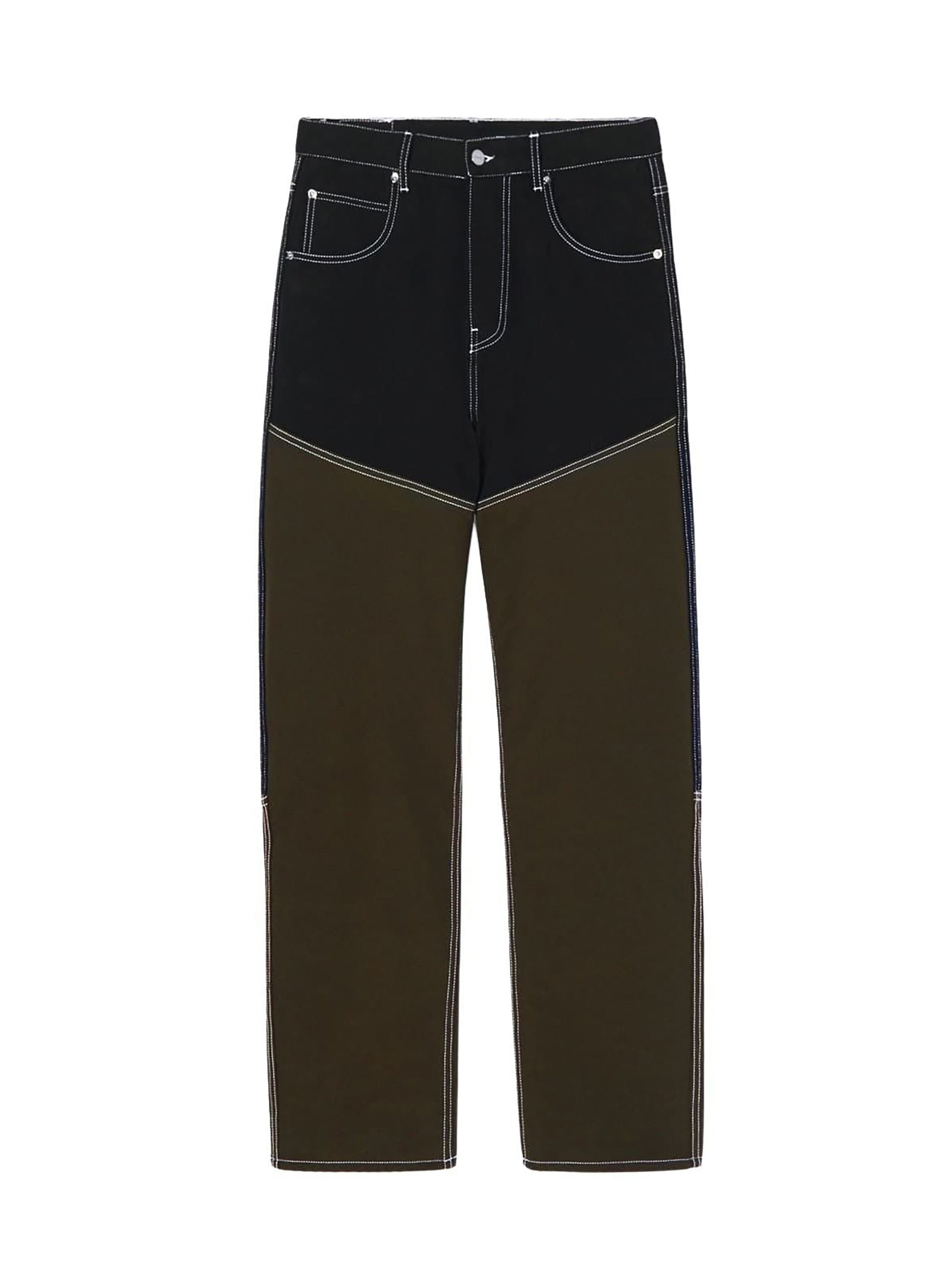 Pantalon De-Nimes Meunier en denim - Dark Khaki