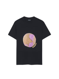 T-shirt à logo Monde - Black