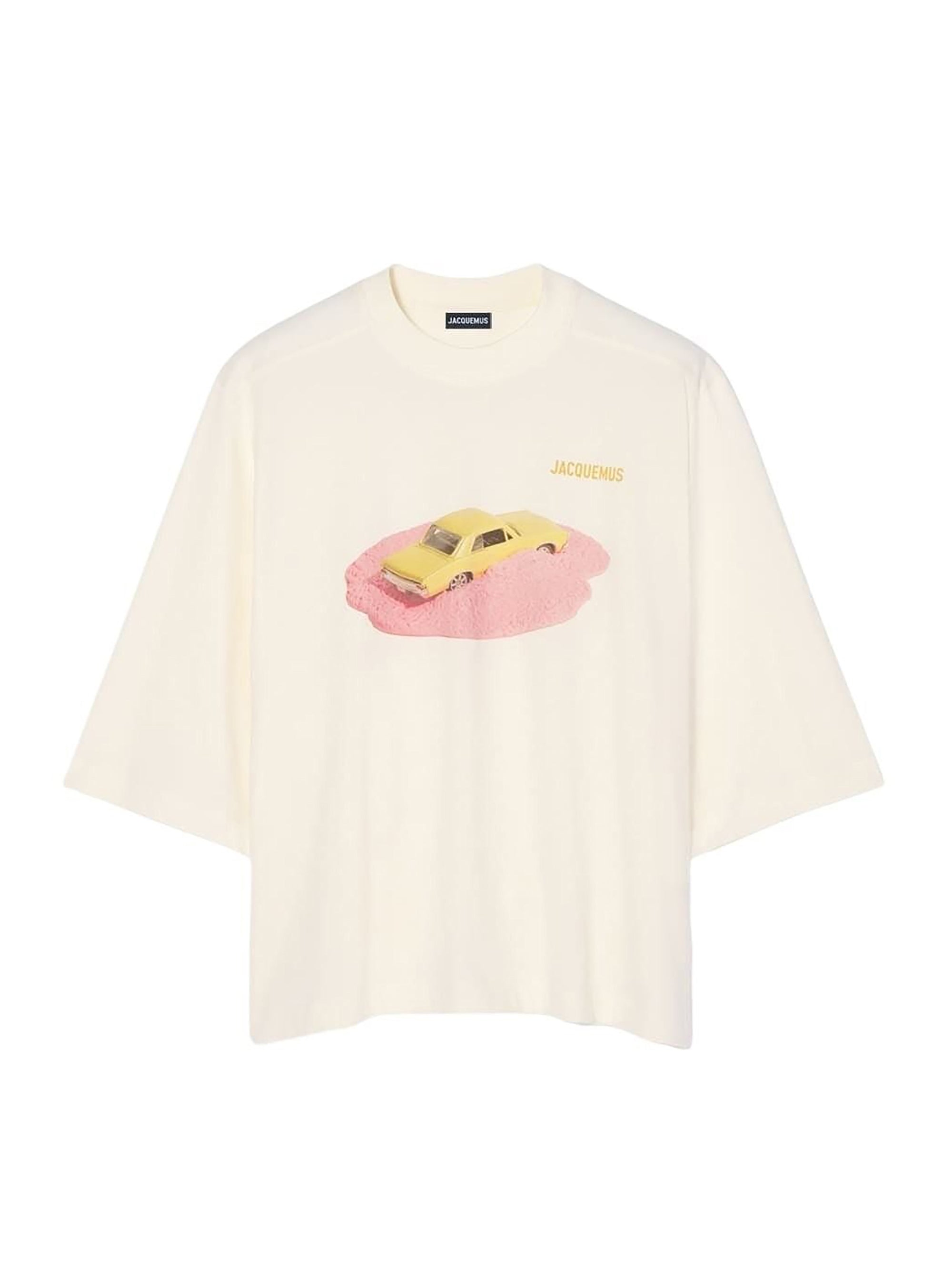 T-shirt Voiture - White