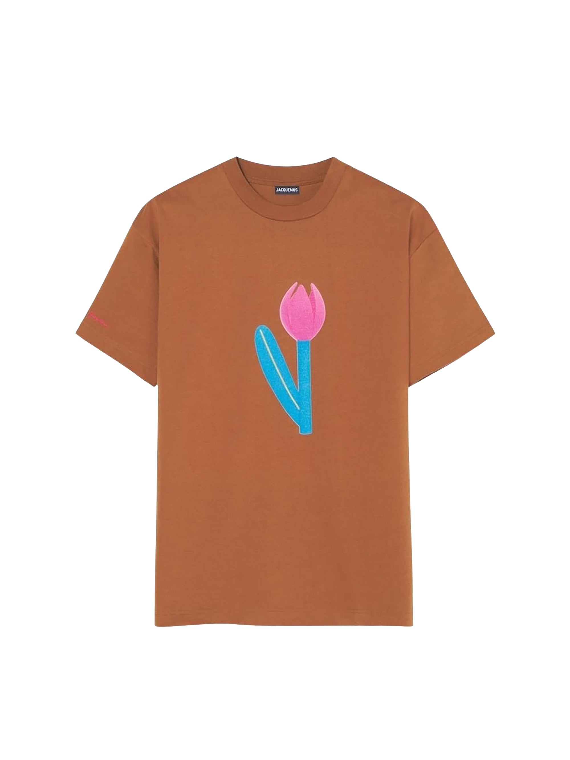 T-shirt à logo Esca - Brown