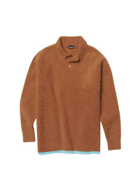 Polo Neve à manches longues - Brown