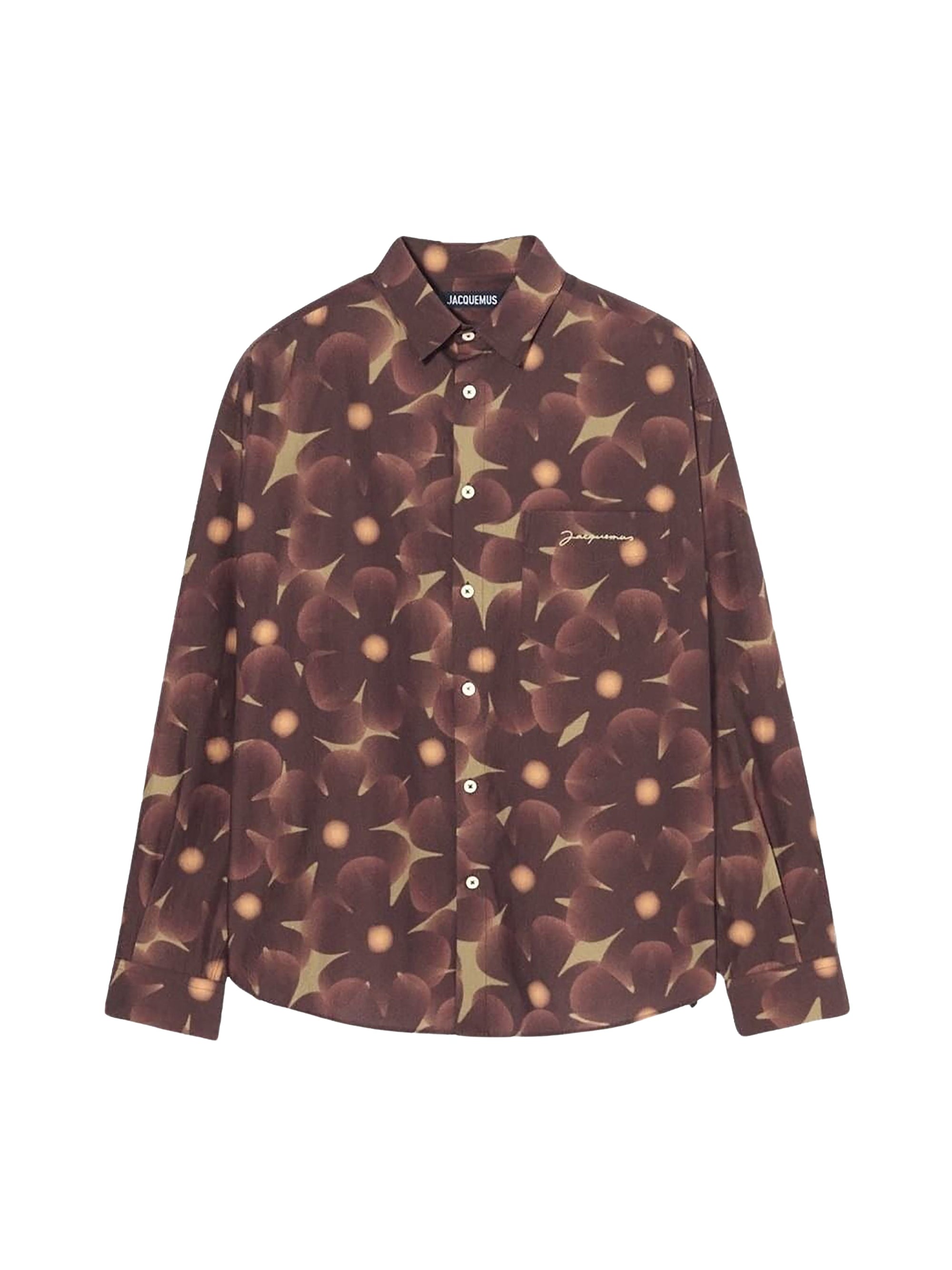 PRINT BROWN 7 LA CHEMISE SIMON