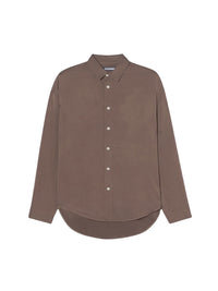 Chemise Notte en lin - Light Brown