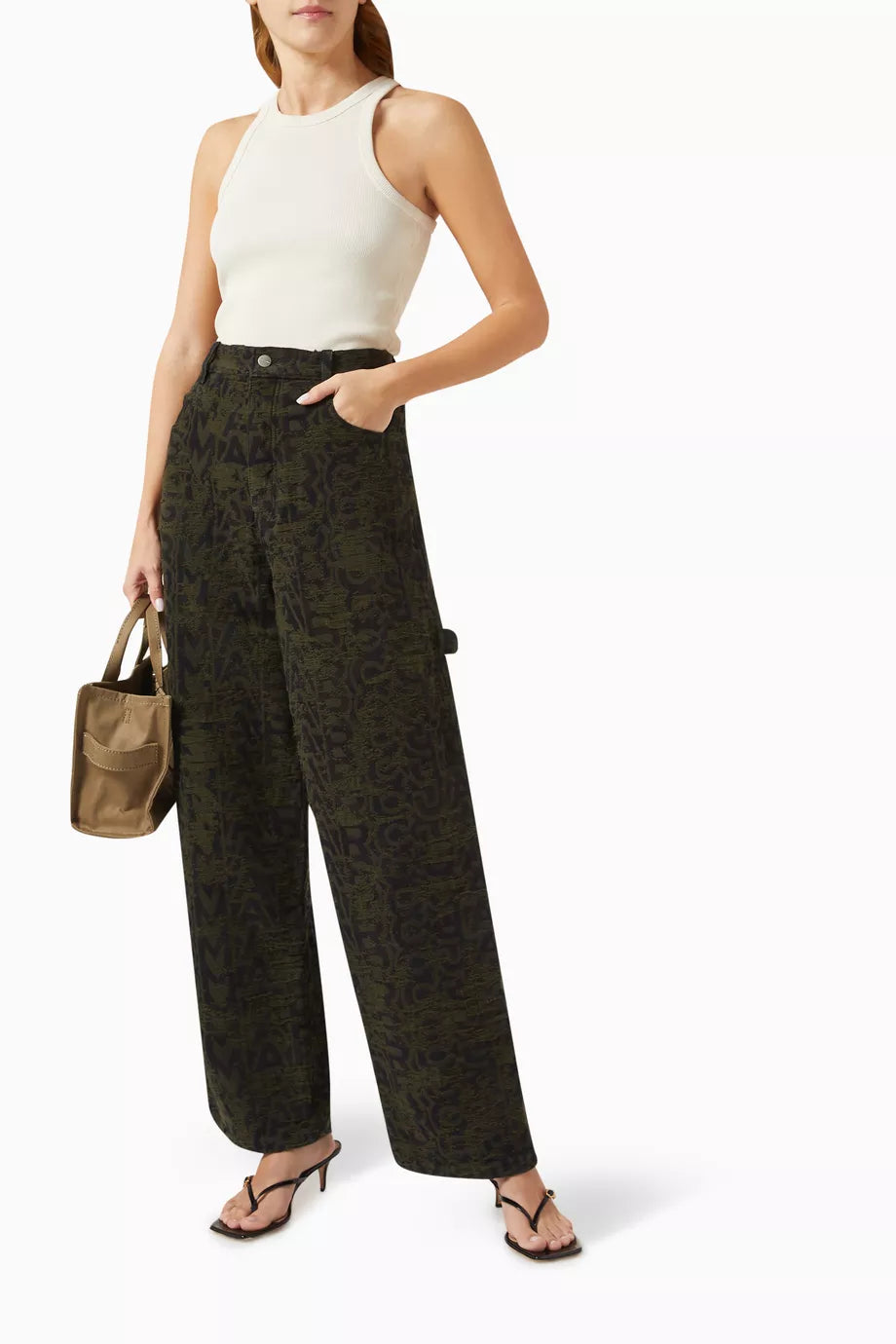 Débardeur Grunge côtelé - Cream