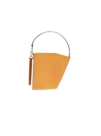 Petit Seau en cuir - Yellow