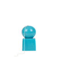 Bougie Rond Carré - Turquoise