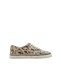 Low Top Skate 70's Sneakers - Faded Leopard Print