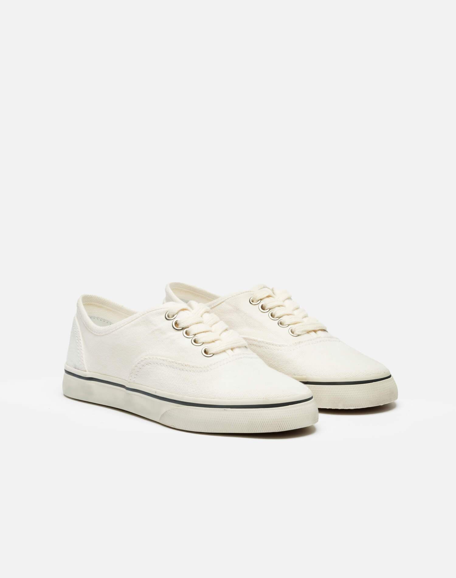 Baskets Low Top Skate 70's - Washed Off White
