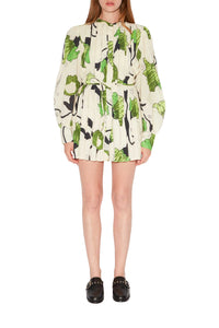 Ruby Beatles short dress - Ecru