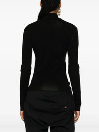 37pcs RELIQUAT 220€ / Pull courrèges intarsia - Black & Heritage white