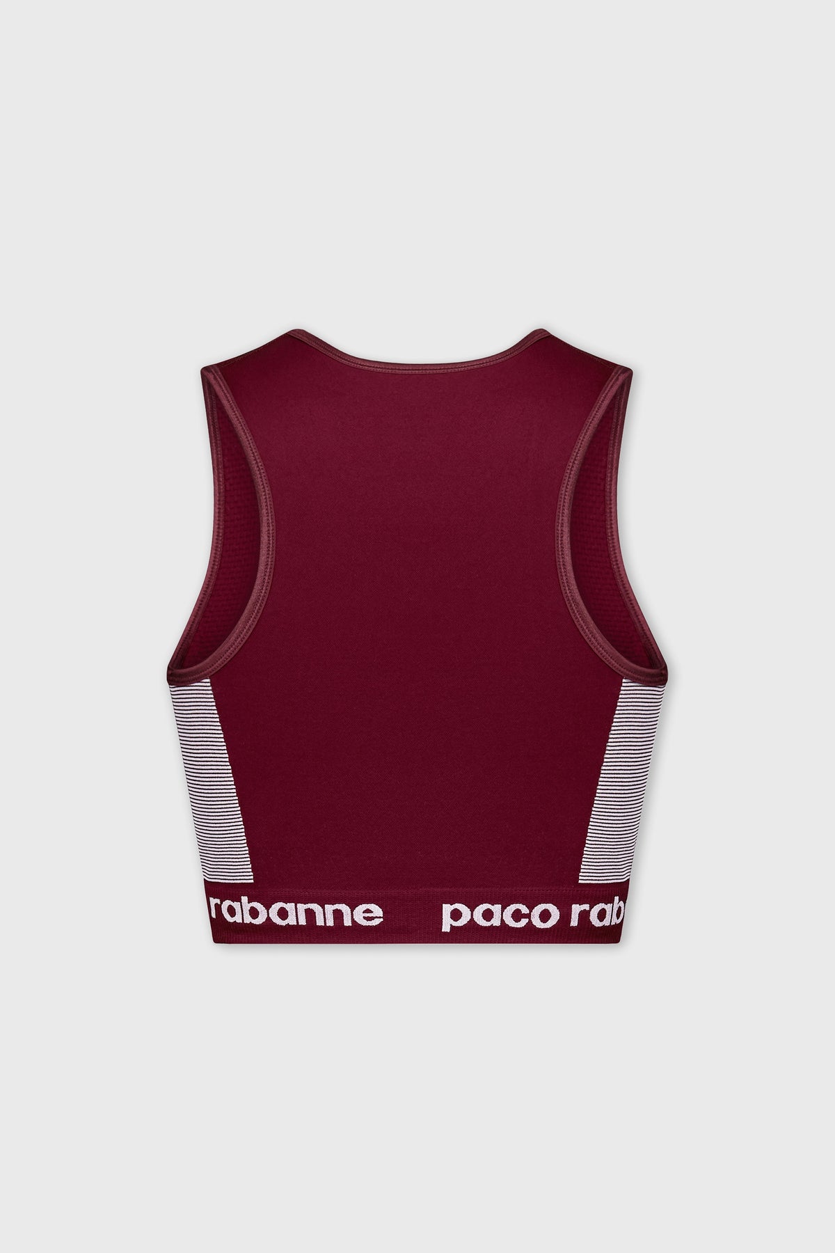 Brassière à encolure américaine - Bordeaux & Rose