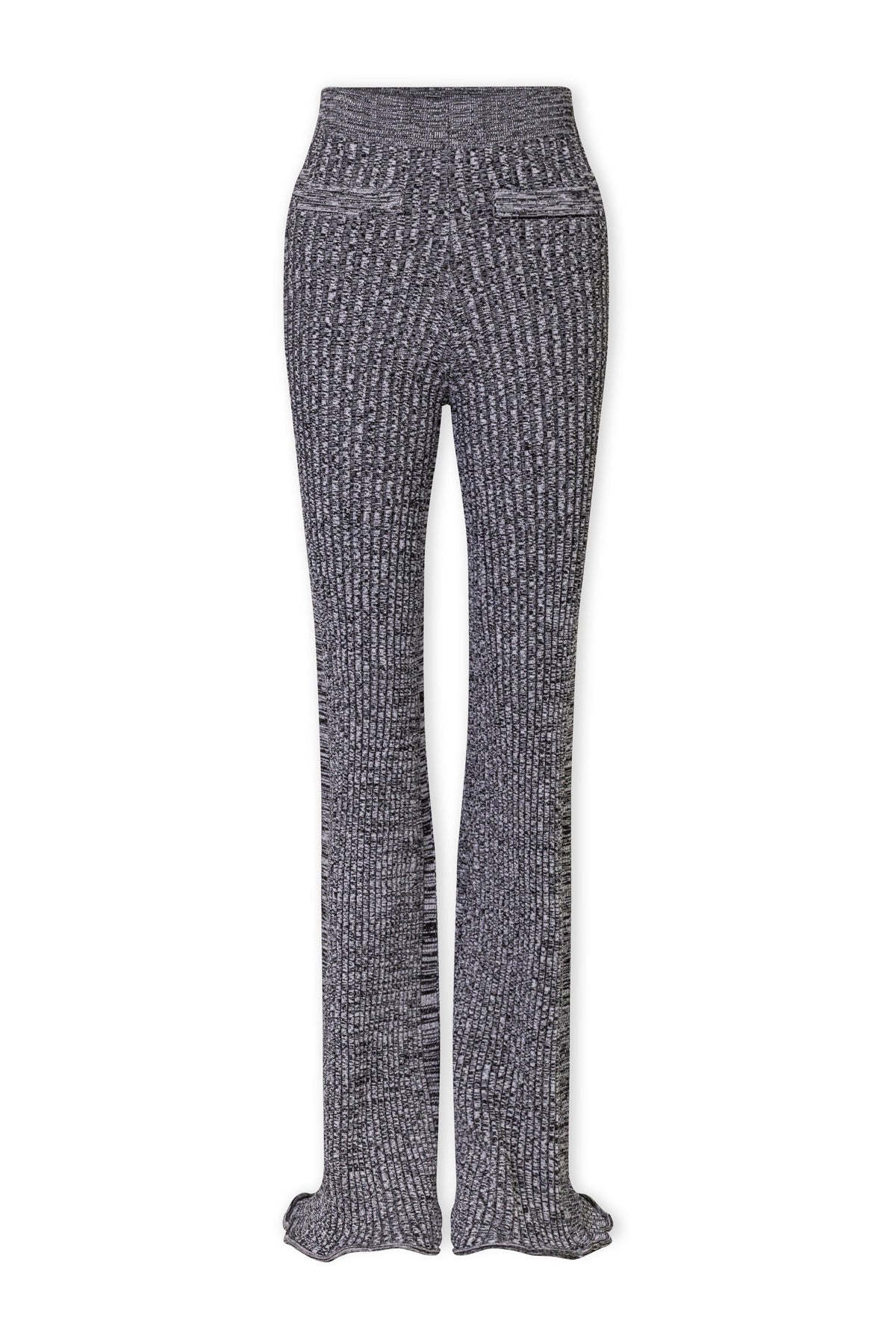Pantalon côtelé en laine - Black & White