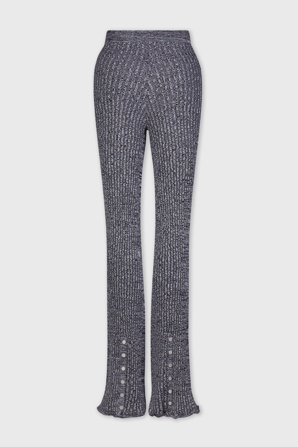 Pantalon côtelé en laine - Black & White