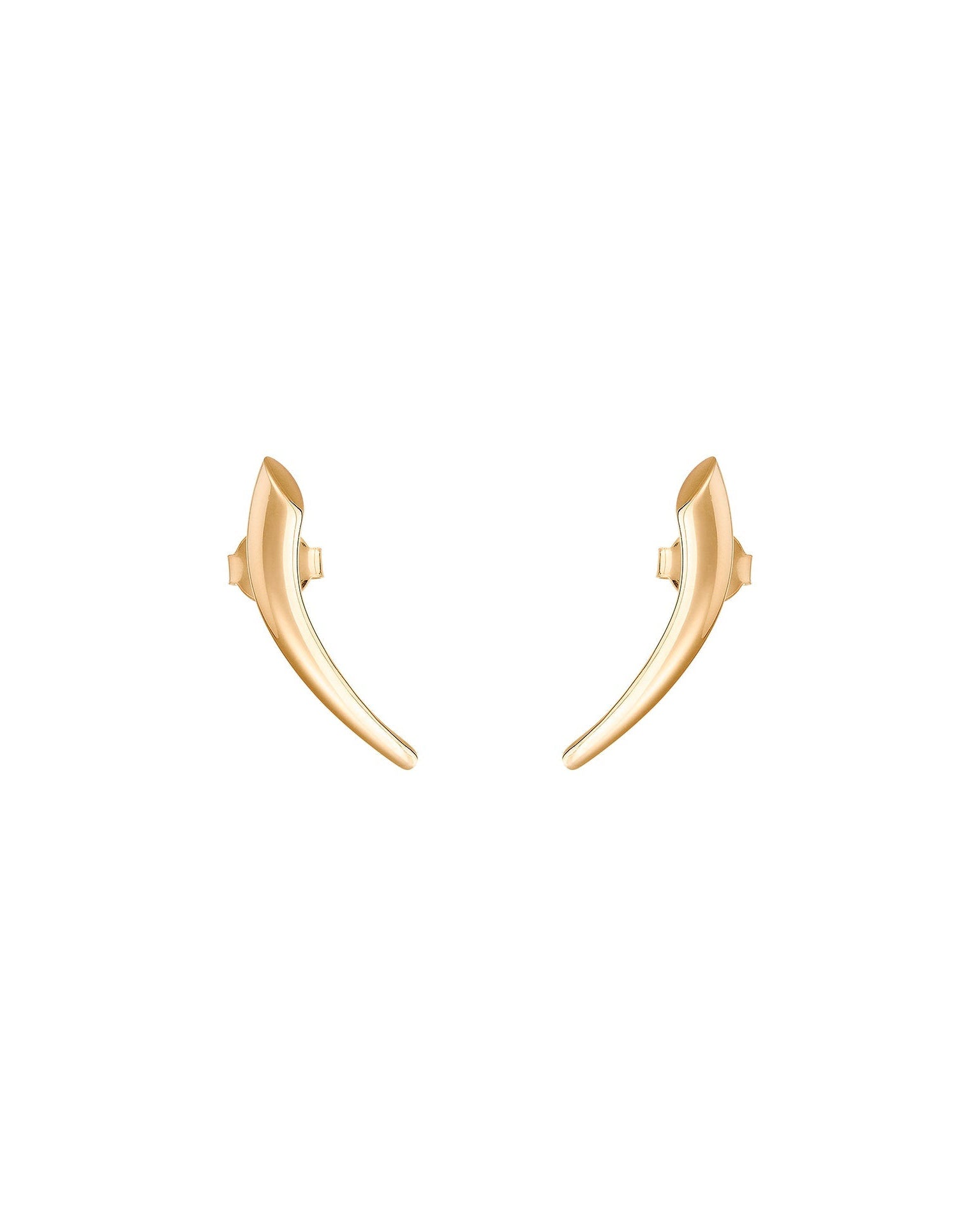 Boucles d'oreilles Petit helix en vermeil - Or & argent