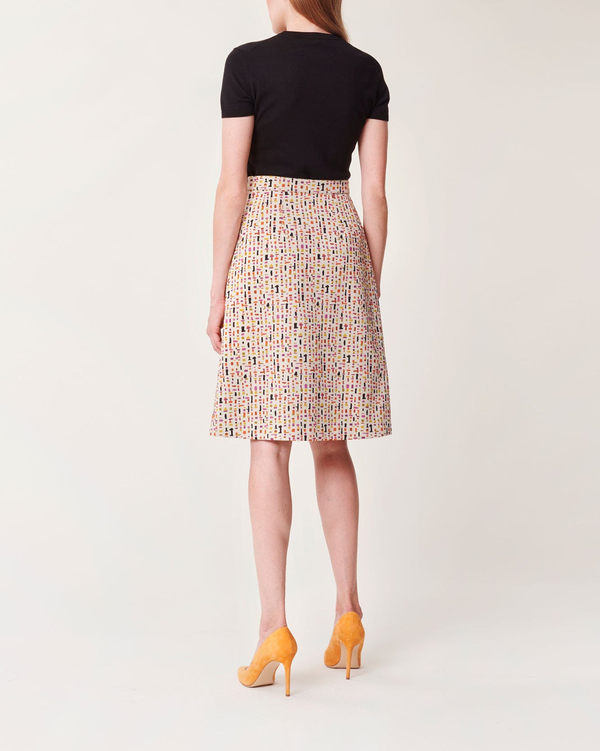 MULTICOLORE ROBE BI-MATIERE