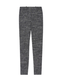 Pantalon chiné en coton - Noir