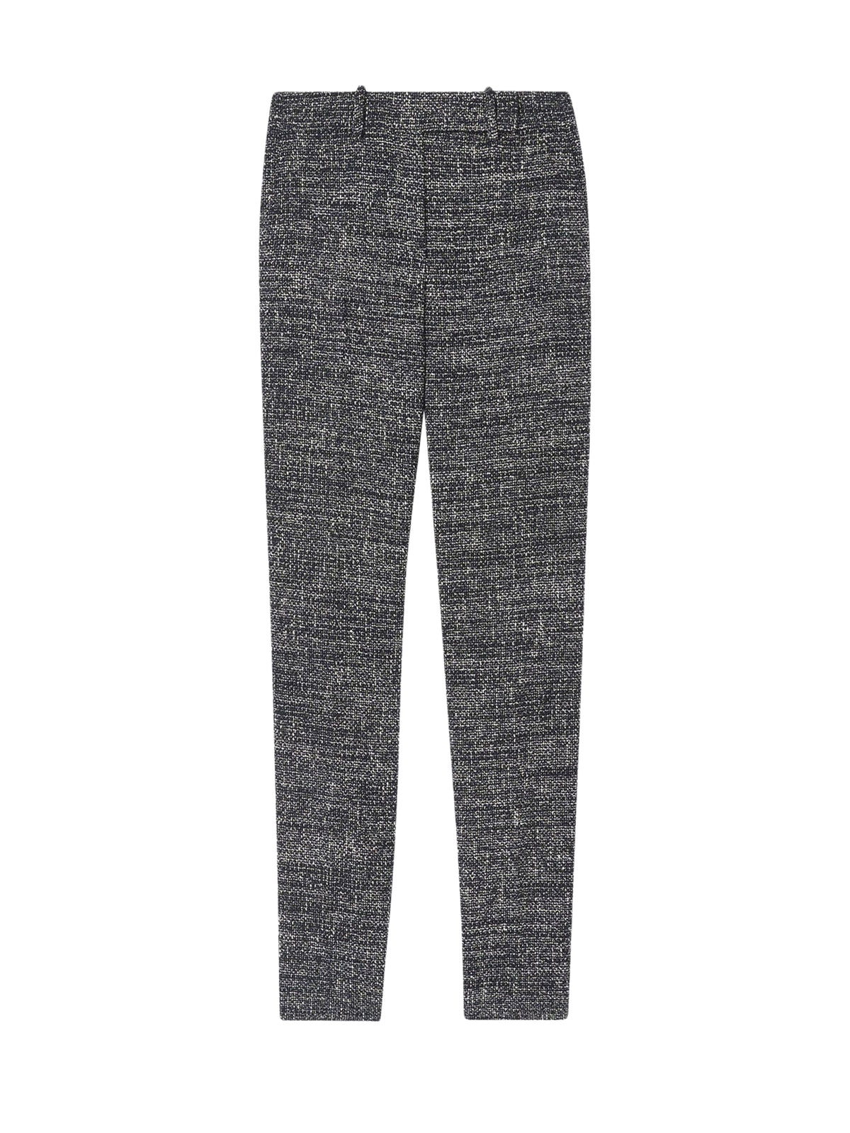 Pantalon chiné en coton - Noir