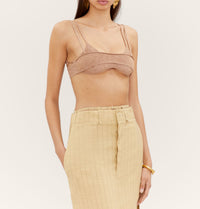 LIGHT BROWN LE BANDEAU NOVIO