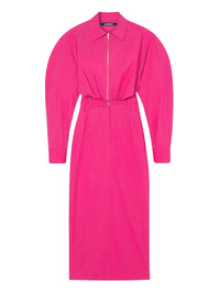 Robe longue Uzco zippée - Pink