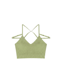 Haut Aneto en lin - Light Green