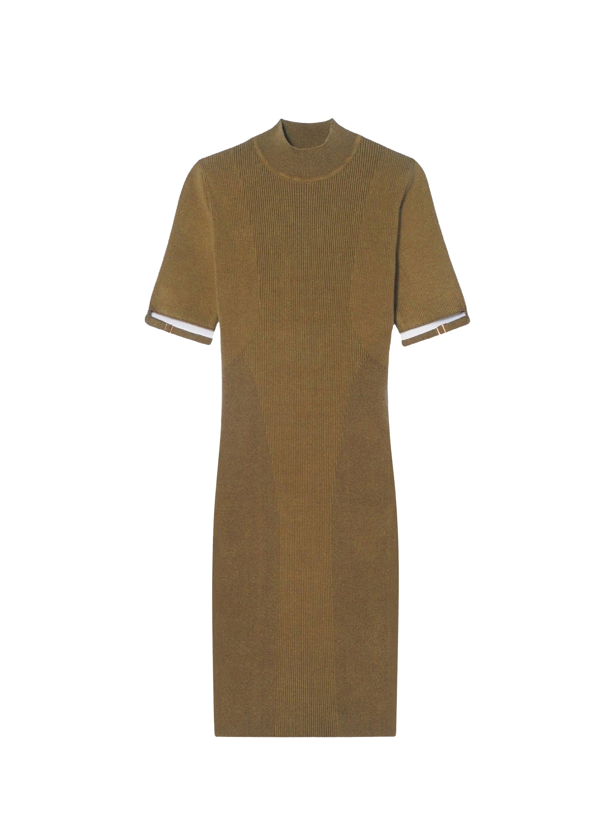 Robe courte Torre en maille - Khaki