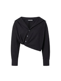 BLACK LA CHEMISE MEJEAN