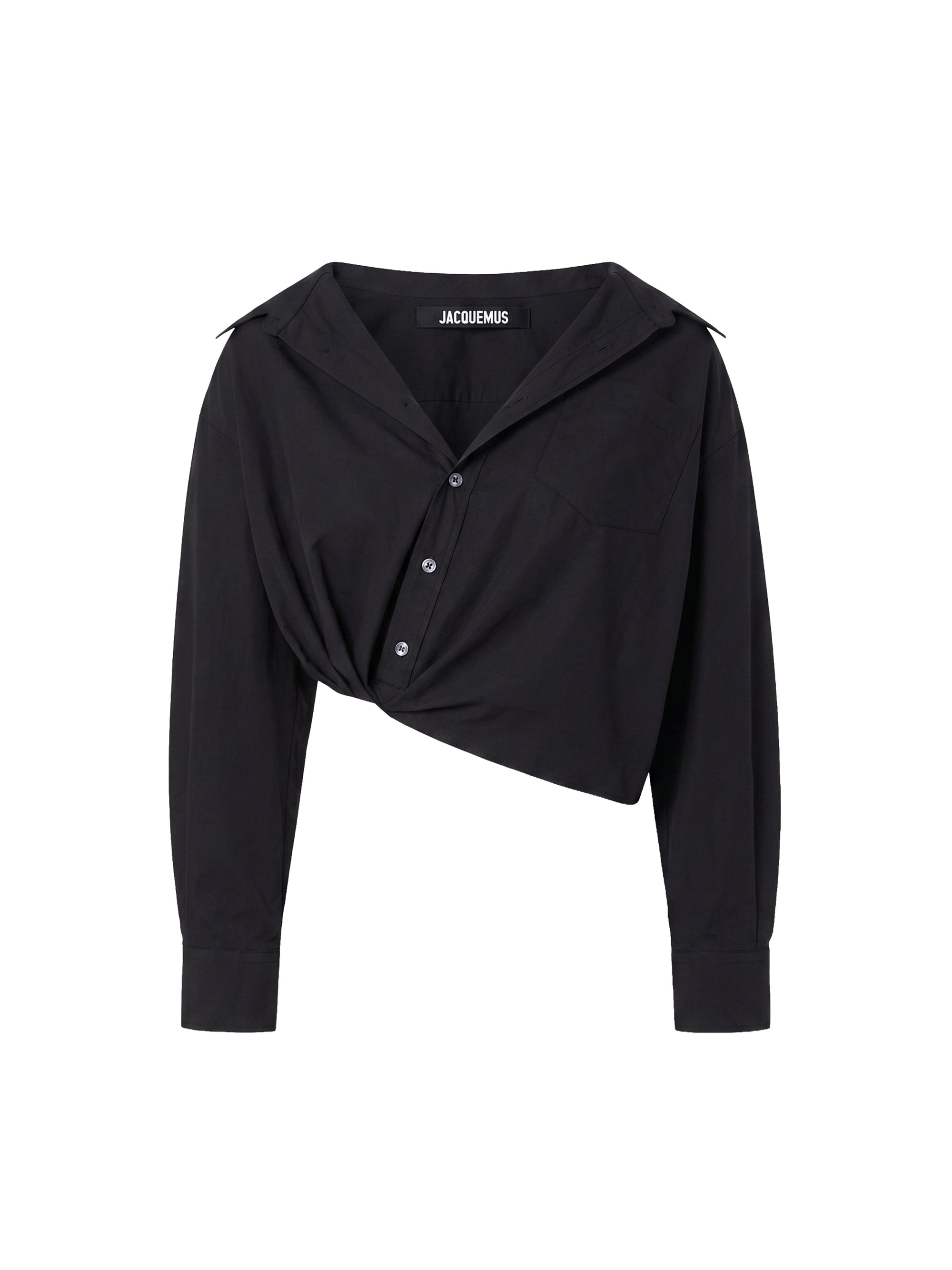 BLACK LA CHEMISE MEJEAN