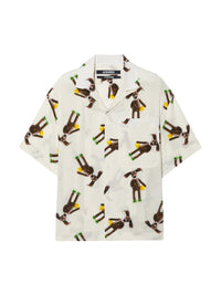 PRINT TOUTOU LA CHEMISE JEAN