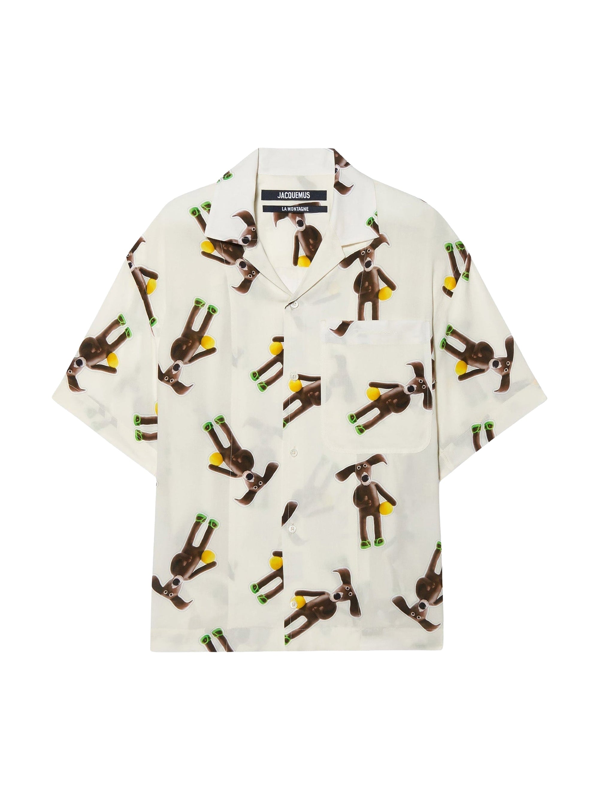 PRINT TOUTOU LA CHEMISE JEAN