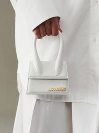 250€ / 50 sold //248 QTY / ST20%   Petit sac Chiquito en cuir - White