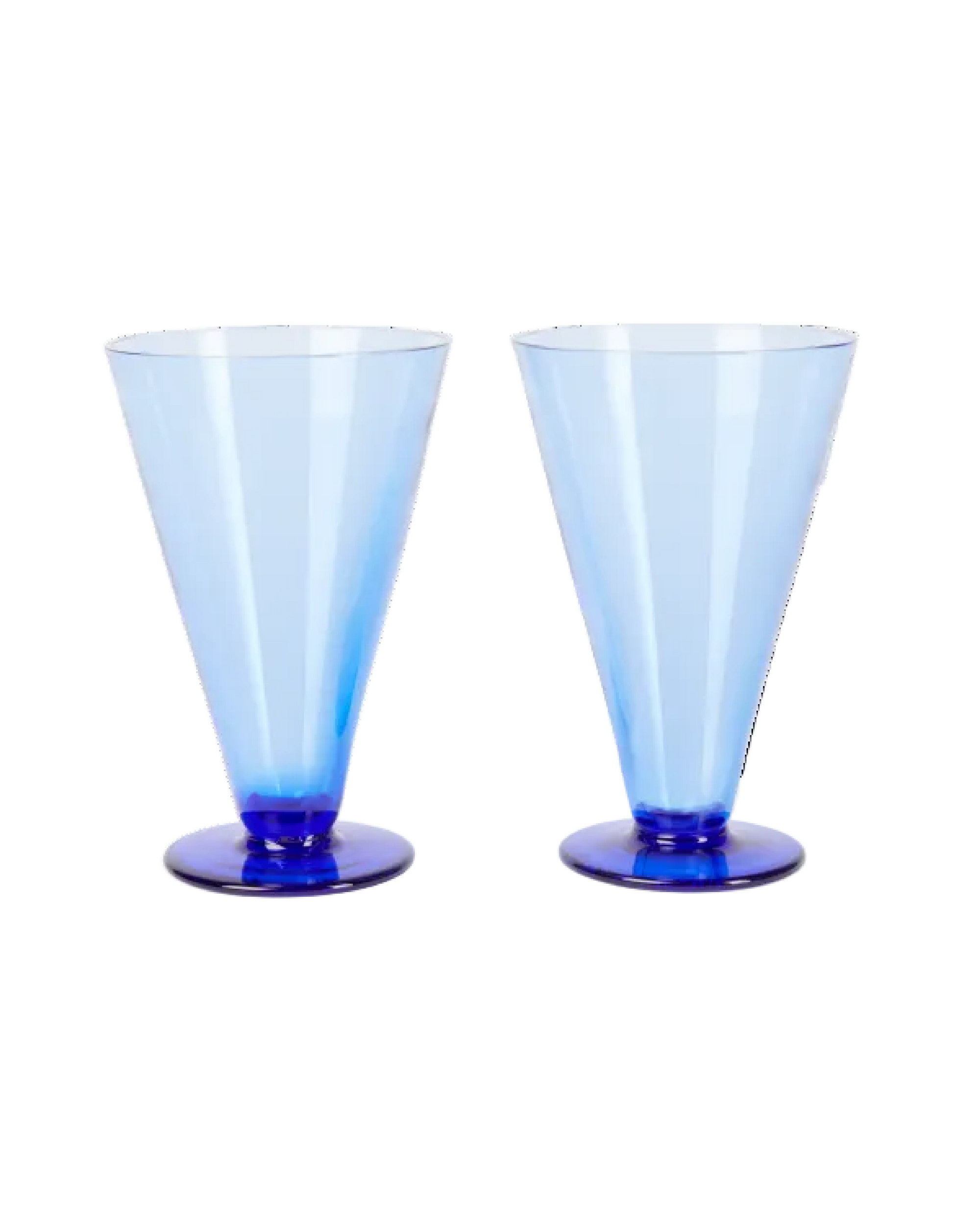 Set of 2 glasses - Blue