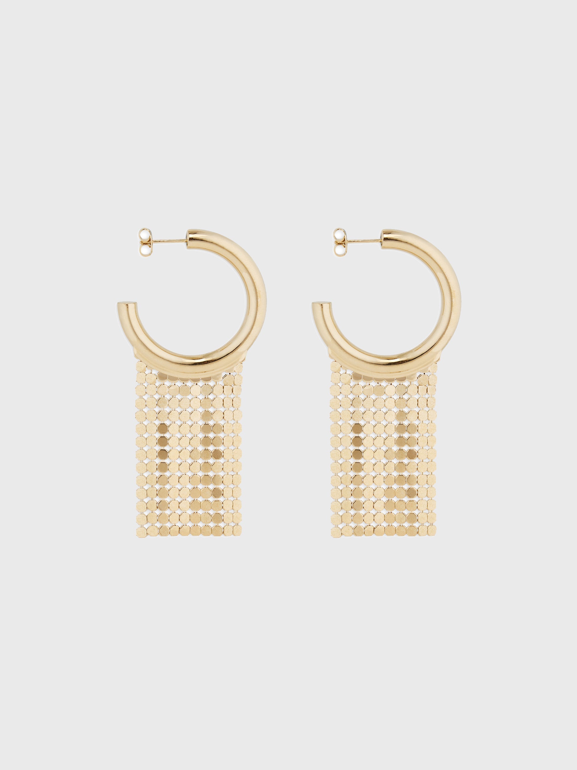 Créoles Pixel pendantes - Gold