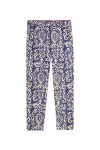 Suzani Damask Payne cotton capri trousers - Neutral
