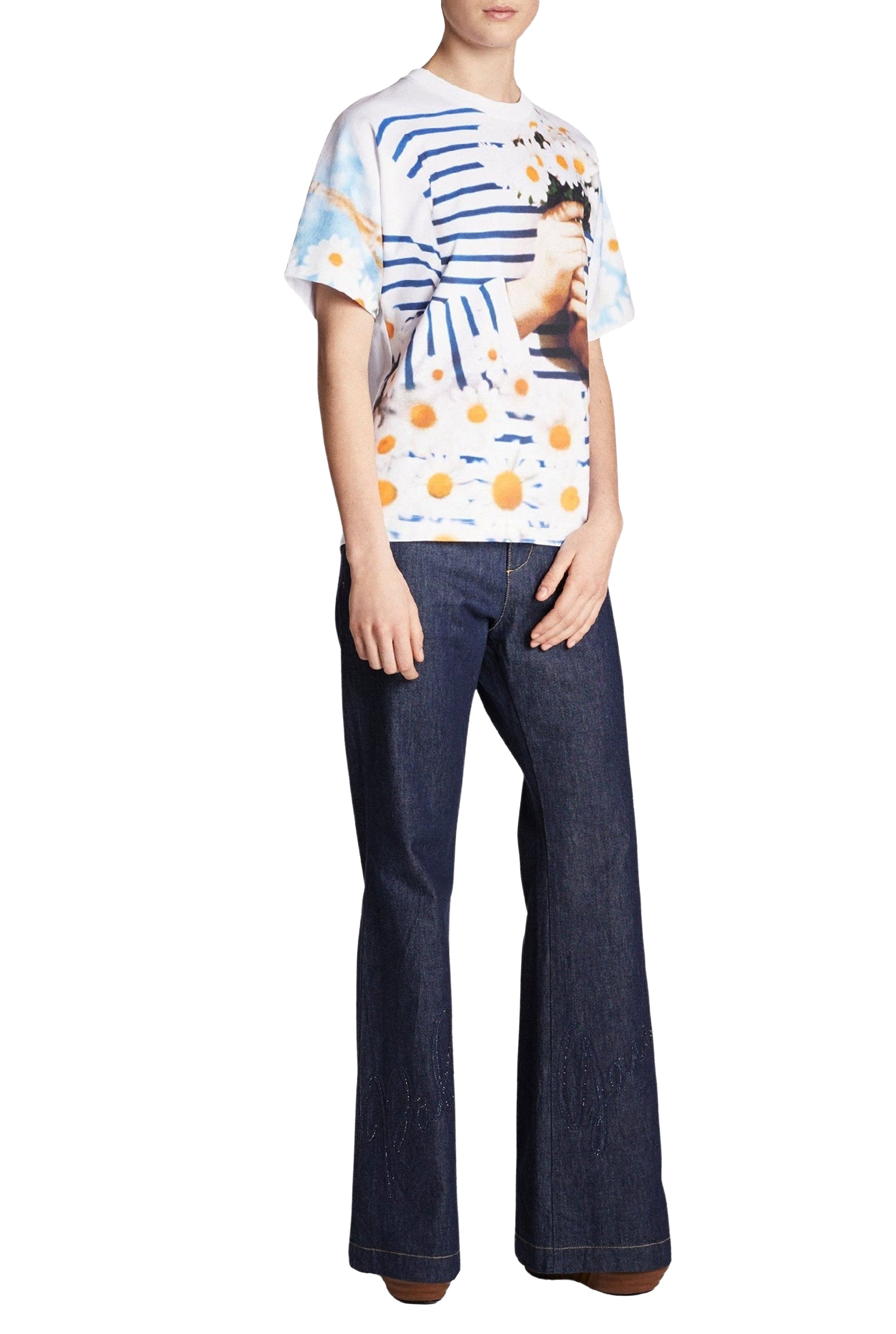 Les Marins printed T-shirt - Multicolor