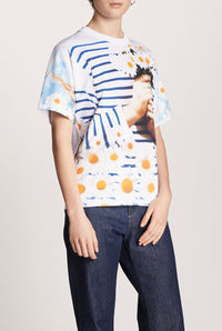 Les Marins printed T-shirt - Multicolor