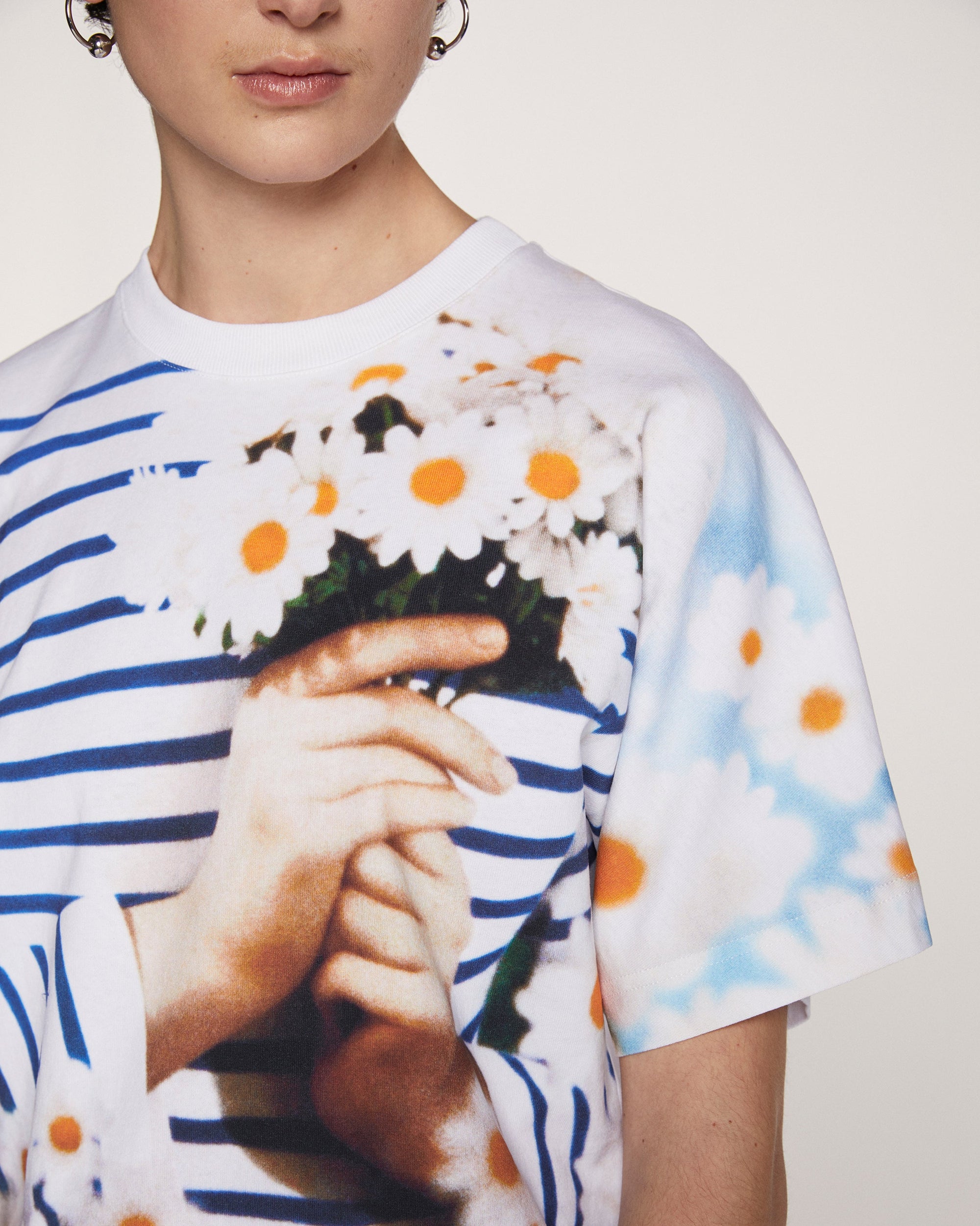 Les Marins printed T-shirt - Multicolor