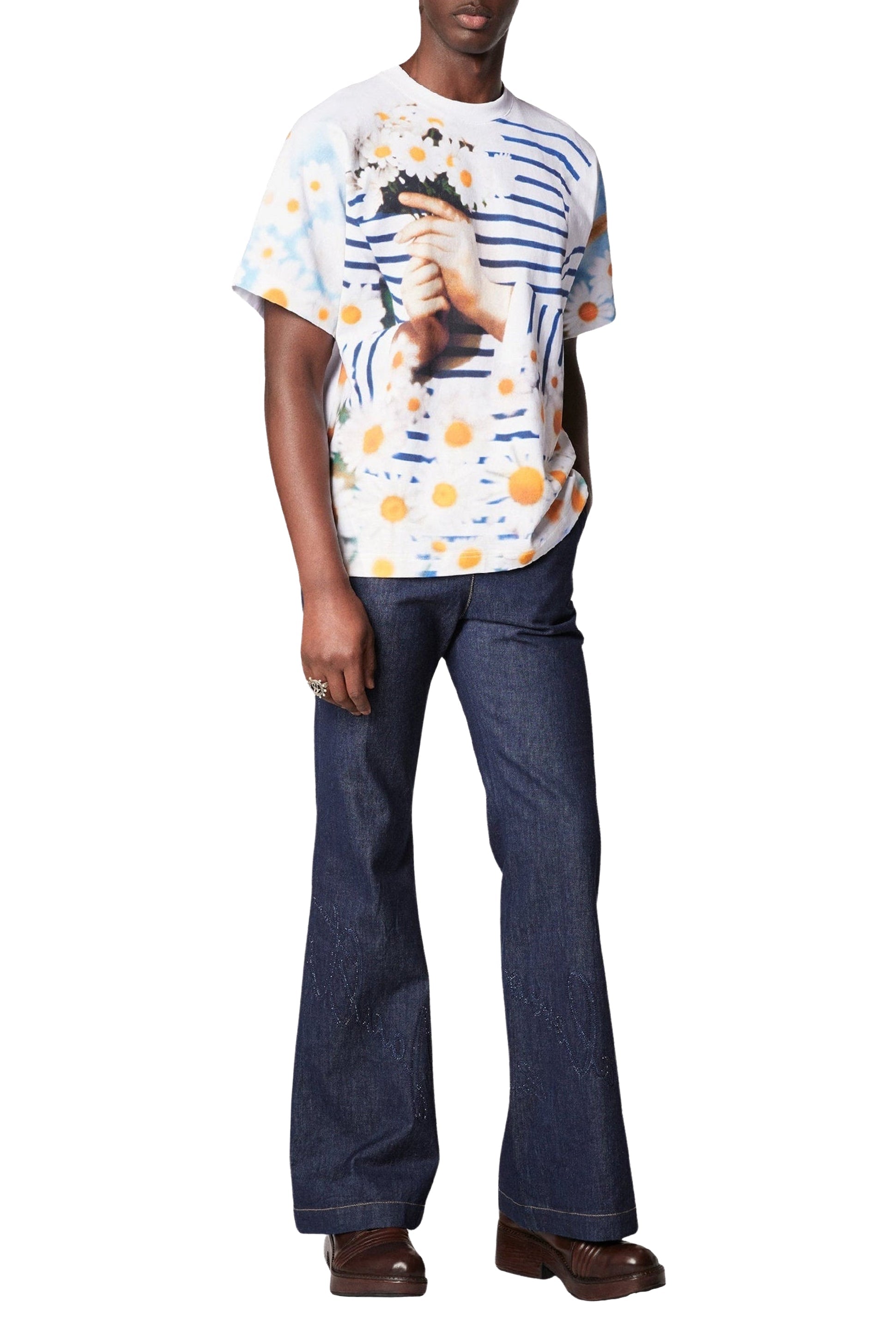 T-shirt Les Marins imprimé - Multicolor
