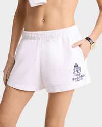 Short Crown Country à broderie - White