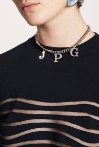 Pull unisexe Les Marins à rayures - Navy