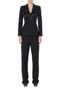 JPG x Lotta Volkova Wool Blazer - Black