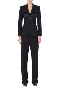 Blazer JPG x Lotta Volkova en laine - Black