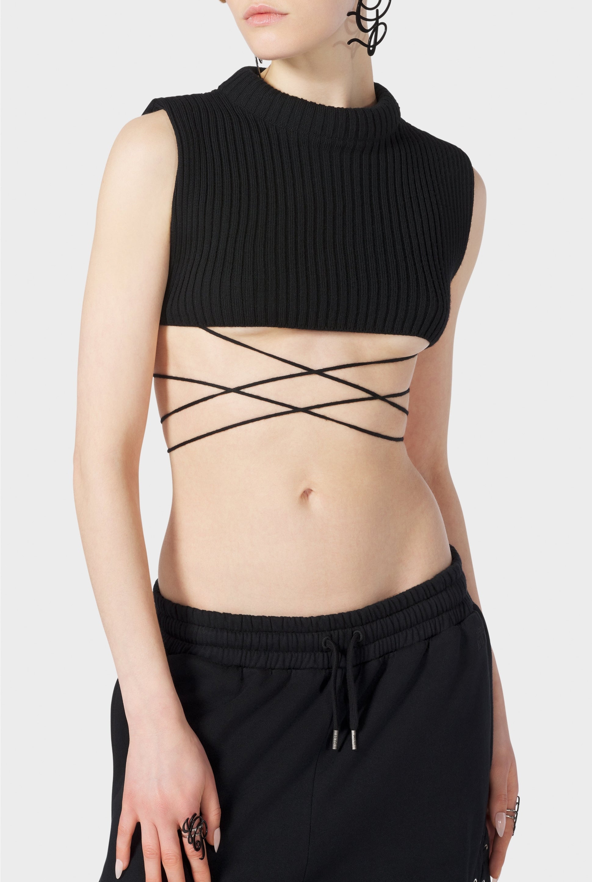 Top court Cyber en laine - Black