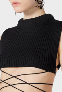 Top court Cyber en laine - Black
